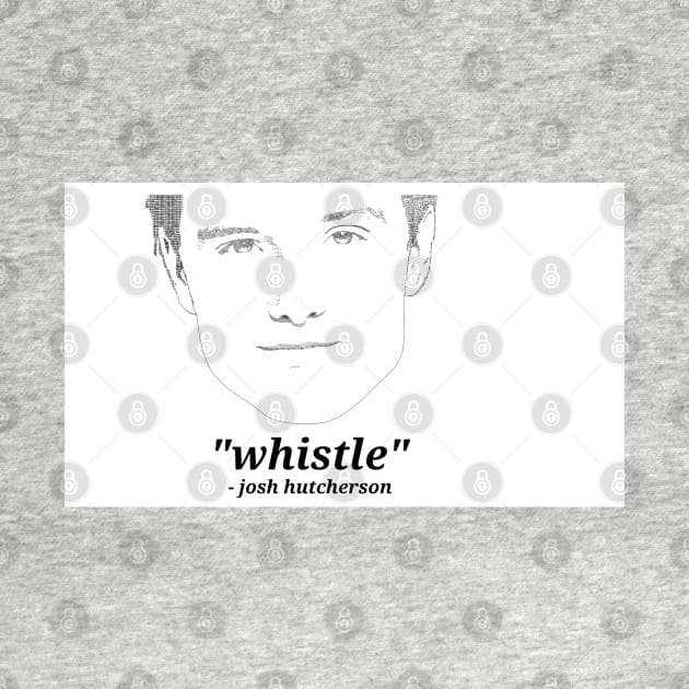 "whistle" - josh hutcherson by LUCYFERCHRIST